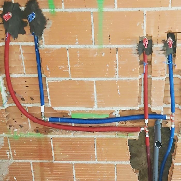 Instalación agua fria y caliente